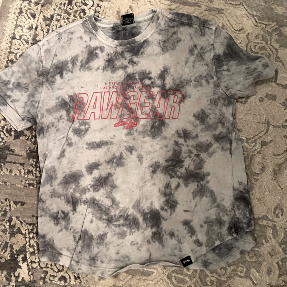 Tie dye rawgear scoop tee OG